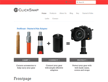 Tablet Screenshot of clicksnap.net